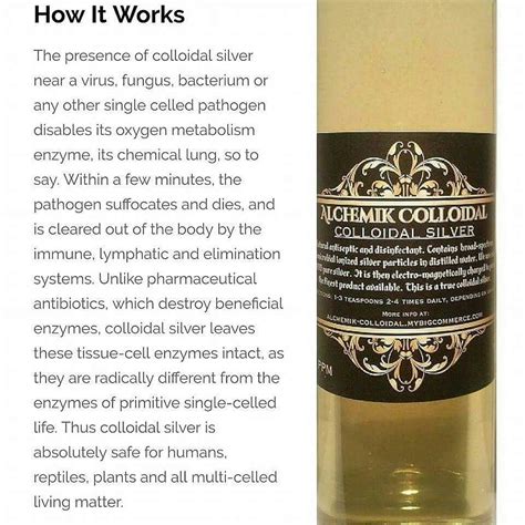 Colloidal silver can cause serious side effects. Pin on Alchemik Colloidal - Colloidal Silver Products