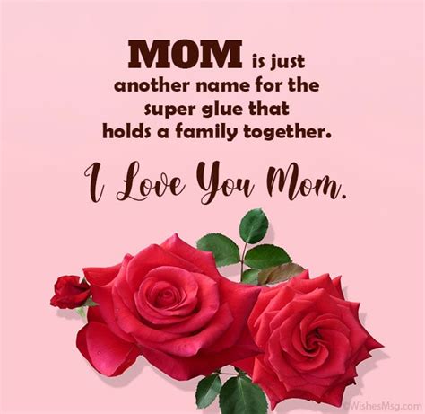 Messages For Mother Love You Mom Quotes Wishesmsg Hot Sex Picture