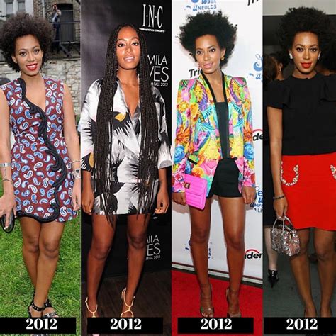Throwback Thursdays Tbt The Style Evolution Of Solange Knowles
