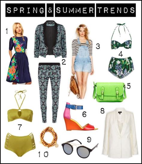 Spring And Summer Trends