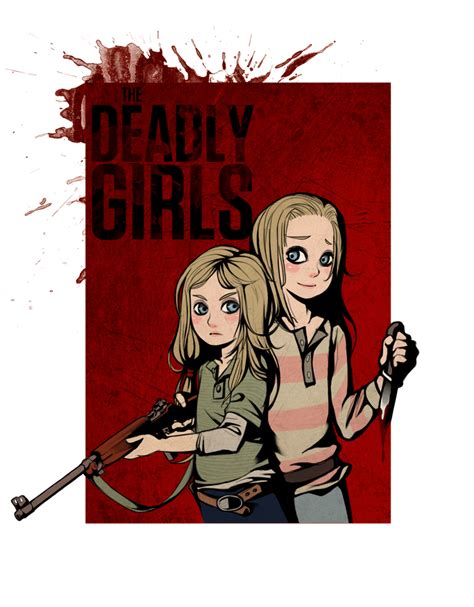 The Deadly Girls Mika And Lizzie By Rosa89n20 On Deviantart