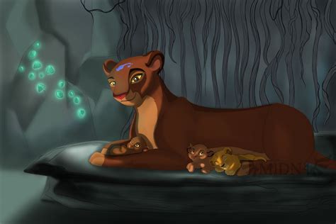 Rani And Her Cubs By M1dn4 On Deviantart Lion King Fan Art Lion King