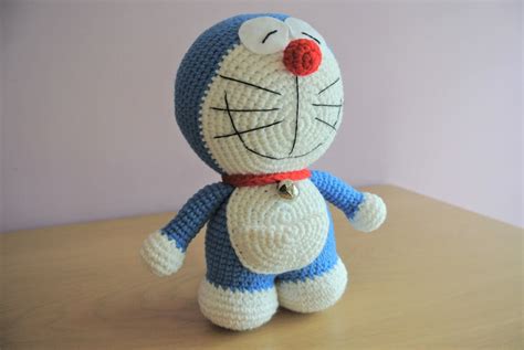 Crochet Doraemon Amigurumi Hecho A Mano Crochet Amigurumi Etsy España