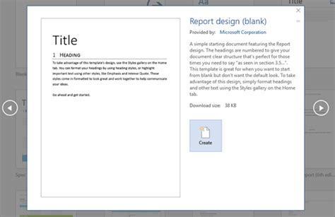Microsoft Word Creating Documents Use Templates And Save