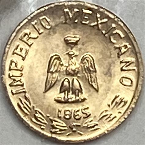 1865 Mexico Gold Fantasy Token Private Coin Collection