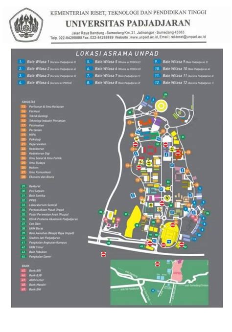 Kampus unpad yang ada di jatinangor lebih luas dibandingkan yang ada di dipati ukur, bahkan saat ini rektorat universitas padjadjaran sudah. Surat Edaran Perubahan Lalu Lintas di Lingkungan Kampus ...