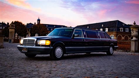 Mercedes Benz 560 Sel Stretch Limousine W126 1000 Sel W126 Commercial