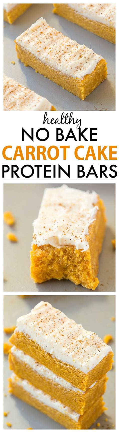 Healthy No Bake Carrot Cake Protein Bars A Delicious Recipe Which