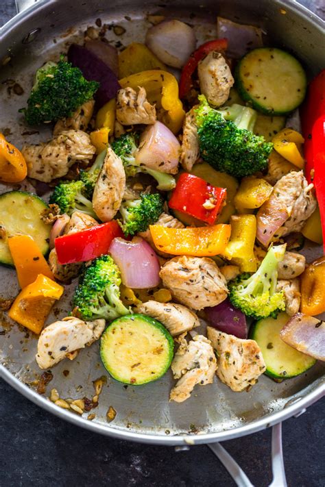There are so many options! Quick Healthy 15 Minute Stir-Fry Chicken and Veggies ...