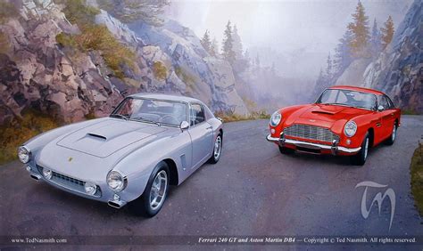 Check spelling or type a new query. Ferrari 240 GT and Aston Martin DB4 - Ted Nasmith