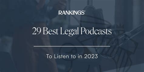 29 Best Legal Podcasts To Listen To In 2023