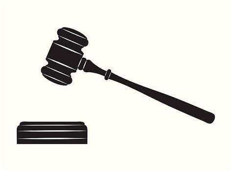 Royalty Free Gavel Clip Art Vector Images And Illustrations Istock