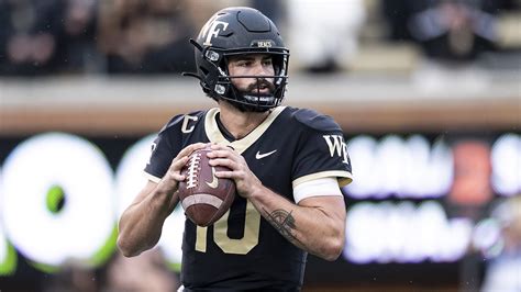 Ncaaf Nation On Twitter Wake Forest Qb Sam Hartman Is Out