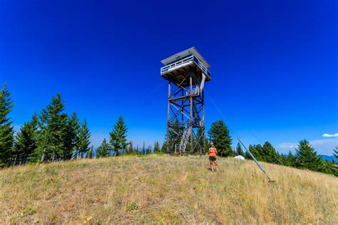 High above Missoula Montana at the Blue Mountain Lookout | Missoula