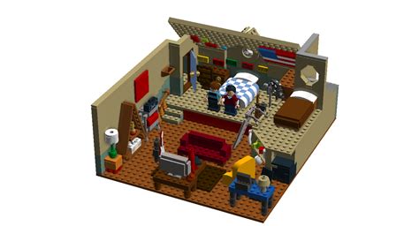 The window was an octagon with a grid instead of a circle. LEGO IDEAS - Product Ideas - Drake and Josh