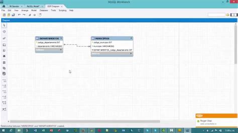 Uso de MySql WorkBench para el diseño de modelo relacional YouTube