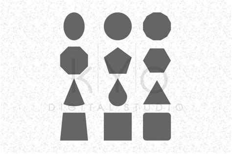 Basic Shapes Svg Dxf Files Scalable Vector Graphics Design
