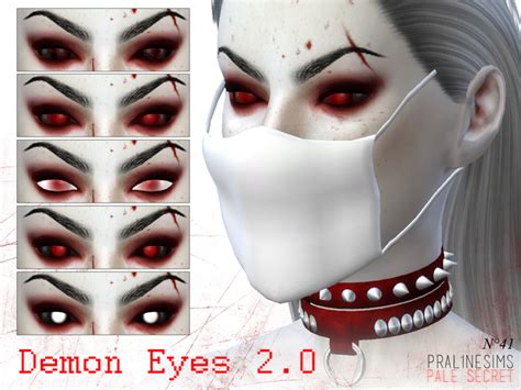 The Sims Resource Demon Eyes 20 N41 By Praline Sims Sims 4 Downloads