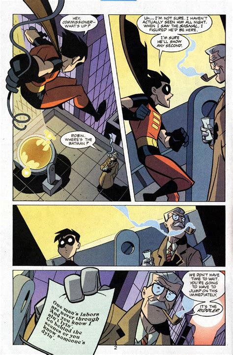 Batman Gotham Adventures 57 02 By Timlevins On Deviantart