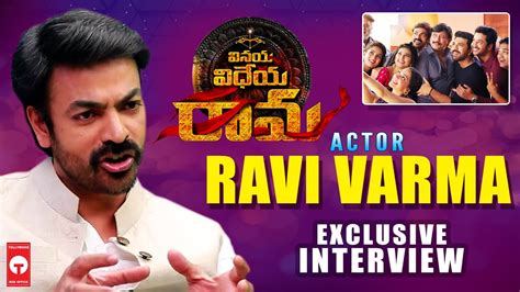 Actor Ravi Varma Exclusive Full Interview Ravi Varma Latest Interview