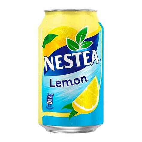 Nestea Lemon Iced Tea Drink Ml Can Eu