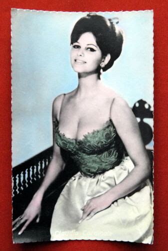 Claudia Cardinale Sexy 1950s Rare Tinted Exyu Postcard Photo Ebay