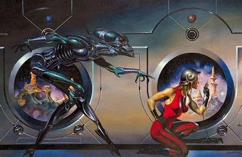 Atomic Chronoscaph — Sci Fi Art By Boris Vallejo From The 70s And Early