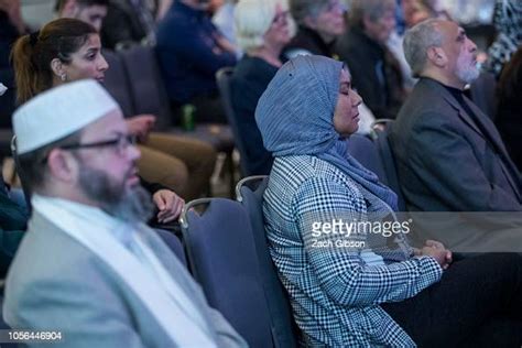 Members Of The Audience Listen As Diyanet Center Of America Executive