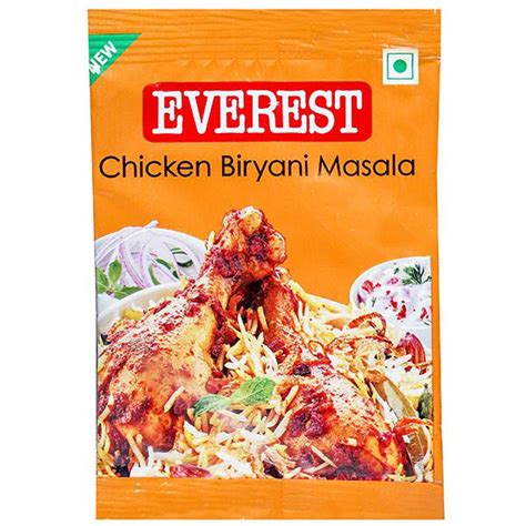 Buy Everest Chicken Biryani Masala 10 G Online At Best Price In India Flipkart Health