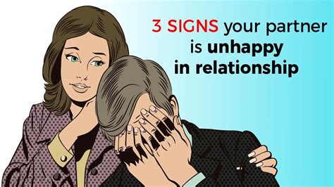 3 warning signs your partner is secretly unhappy in relationship youtube