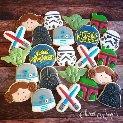 Collection by tikkido • last updated 2 weeks ago. 34 best Star Wars Cookies images on Pinterest | Star wars ...