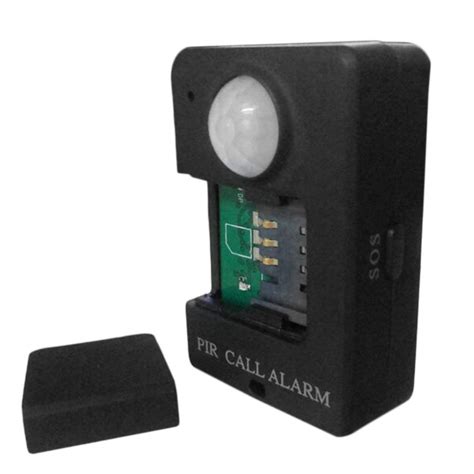 Lorenlli Mini PIR Sensor de Alerta Infrarrojo gsm Inalámbrico Monitor
