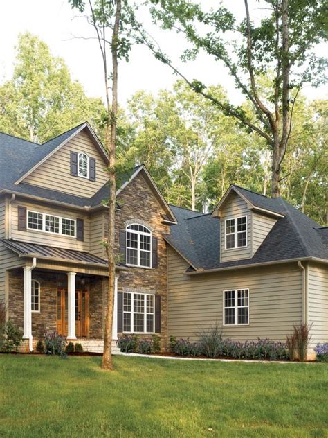 Image result for certainteed flagstone siding pictures. CertainTeed - Siding - Cedar Boards - Natural Clay ...