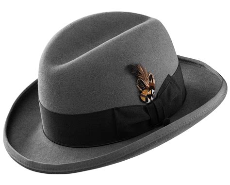 Alpha Godfather Homburg Classic Hat Formal Hat Selentino Hat