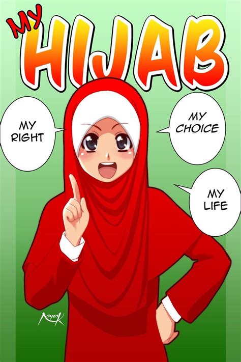 koleksi kartun muslimah jiwarosakcom