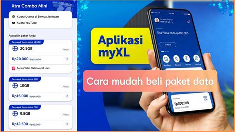 Cara beli paket data murah di aplikasi myxl