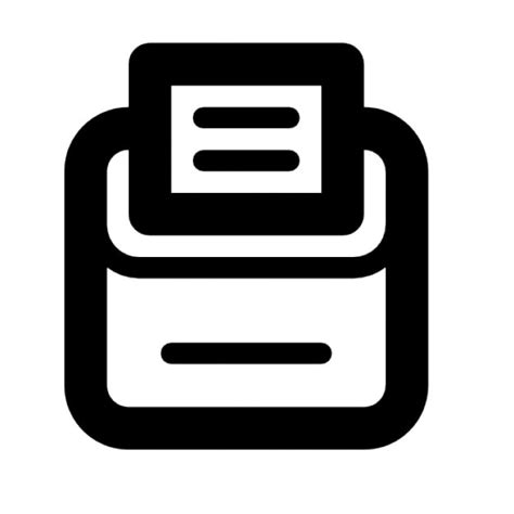 Printer Symbol 2 Icons Free Download