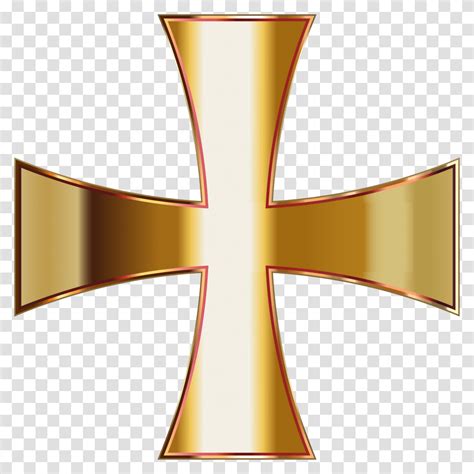 Gold Maltese Cross Mark Ii No Background Banner Royalty Gold Background