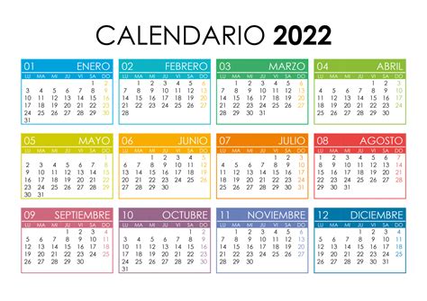 Calendario Feriados Chile 2022 Aria Art Riset