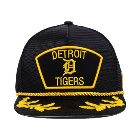 Ktz Detroit Tigers Mlb 9fifty Snapback Cap In Black For Men Lyst