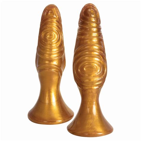 The Pawns Anal Plug Gold Sex Toy Distributing Demo