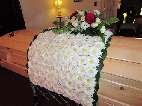 Custom Floral Casket Blanket Funeral Flower Arrangements Funeral