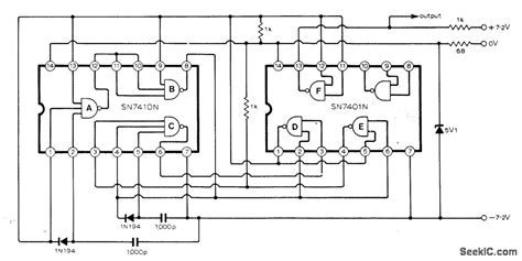 Circuit diagram of calculator using logic gates. 320_kHz_FOR_CALCULATOR - Basic_Circuit - Circuit Diagram - SeekIC.com