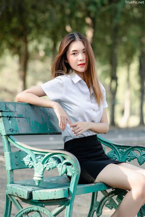 Hot Girl Thailand Pitcha Srisattabuth Cute Student With A Sweet Smile