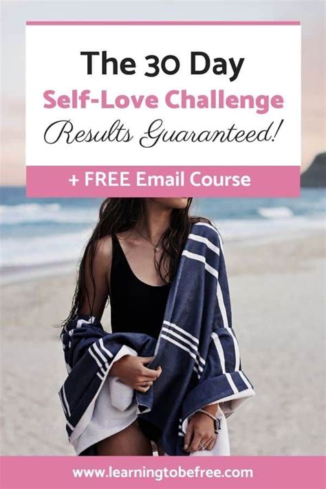 The 30 Days Of Self Love Challenge Free Email Course Learning To Be