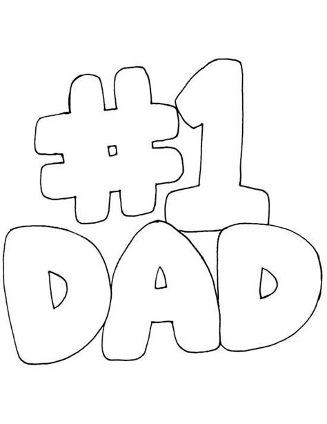 I Love Dad Coloring Pages Loveyoumomanddadcoloringpages