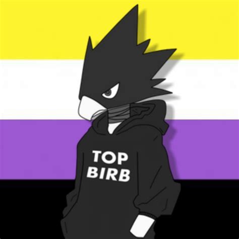 Tokoyami Non Binary Pride Profile Picture Non Binary Pride Lgbt