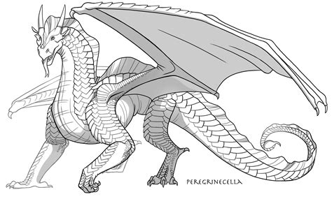 Sandwing Base By Peregrinecella On Deviantart Wings Of Fire Dragons