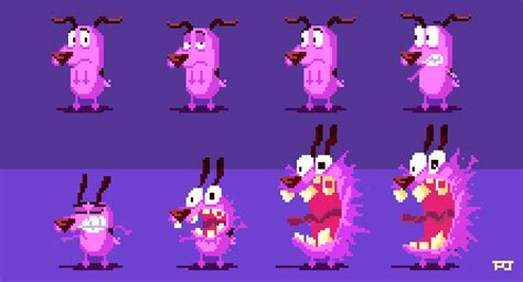Courage The Cowardly Dog Behance