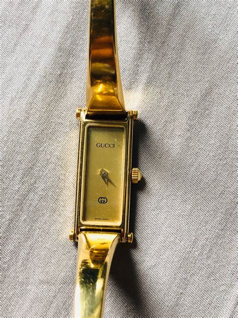 Gucci Vintage Gucci Watch 18k Gold Plate Grailed
